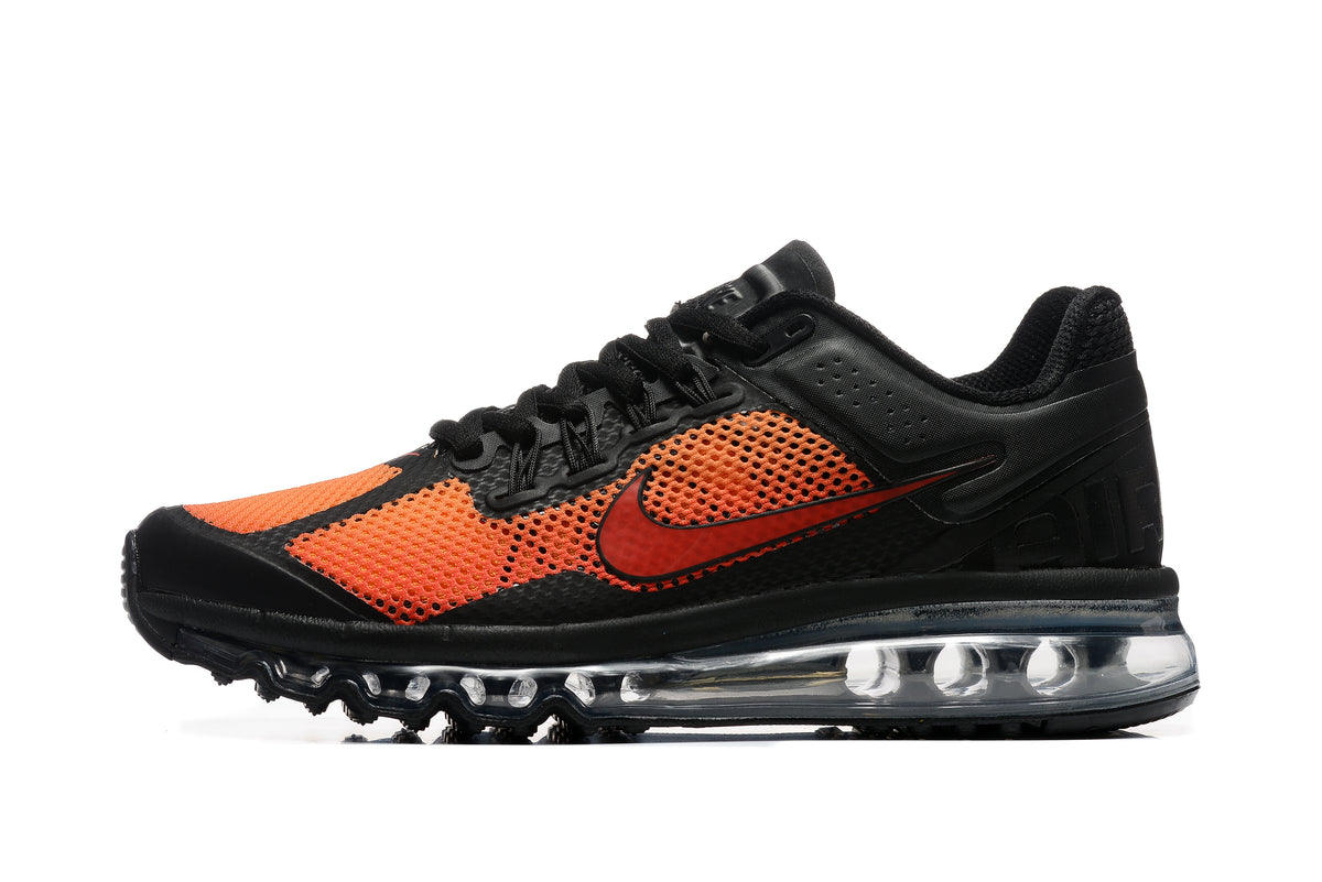 Nike Air Max Sneakers – Black & Orange