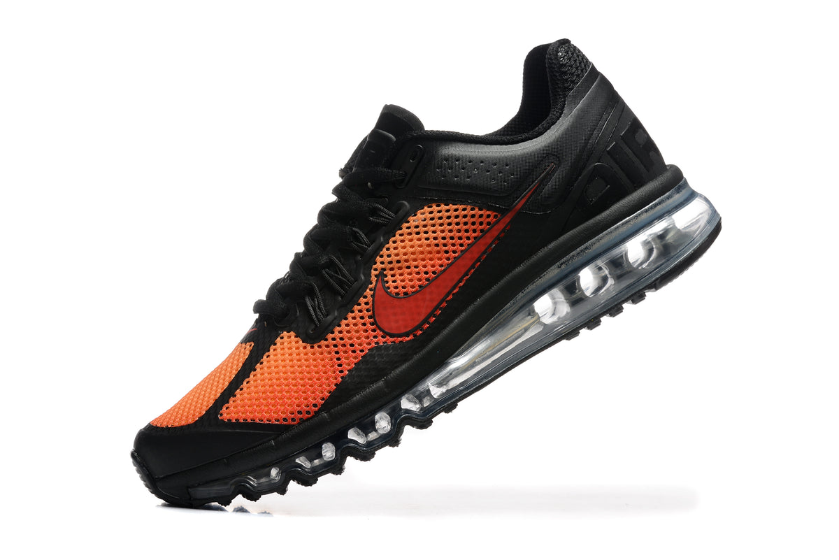 Nike Air Max Sneakers – Black & Orange